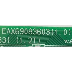 MAIN PARA SMART TV LG 4K RESOLUCION ( 3840x2160 ) NUMERO DE PARTE EBU65841702 / EAX69083603 (1.0) / 281L00H8-0004 / XU21X2A0V6 / MODELO 50UN6955ZUF.BUSULJM